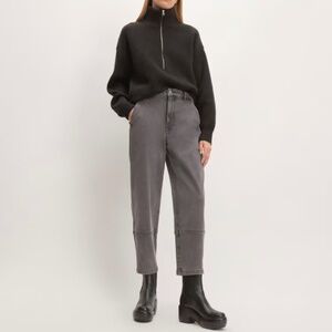 Everlane Utility Barrel Pant | Grey | Size 30